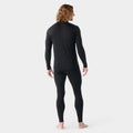 Men's Classic All-Season Merino Base Layer 1/4 Zip Black - ver - 2