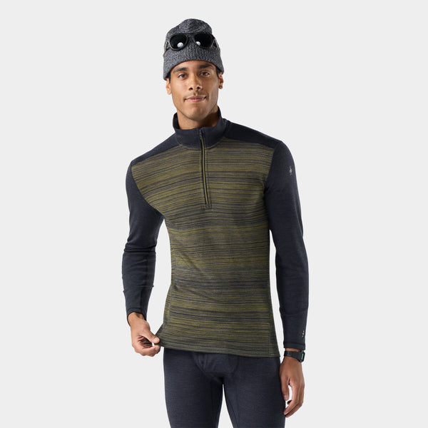 Haut de base à demi-glissière Classic Thermal Merino en boîte pour hommes