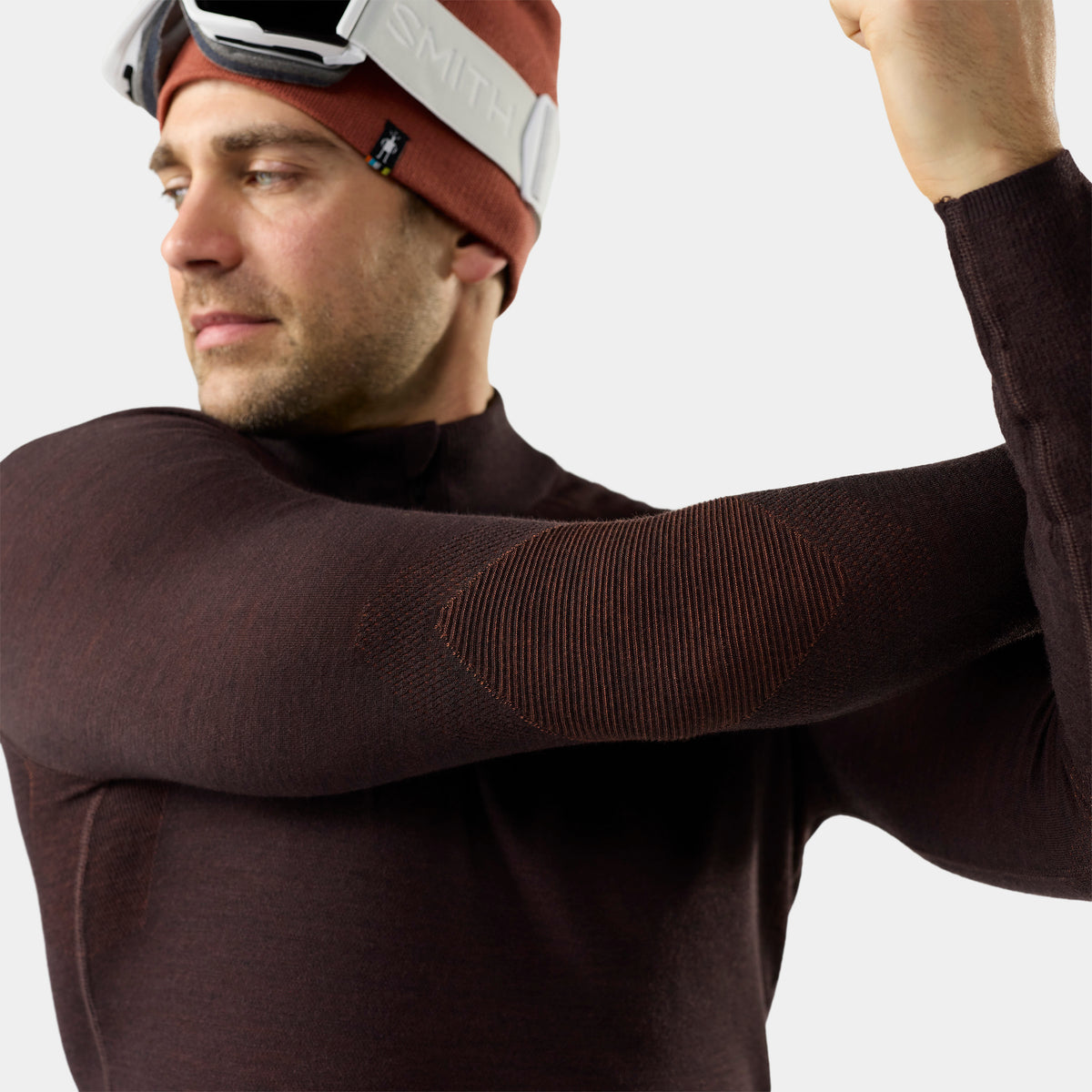 Haut de base à demi-glissière Intraknit Thermal Merino pour hommes  - voir - 3