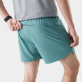 Men's Active Lined 5" Short Dusty Teal - ver - 3