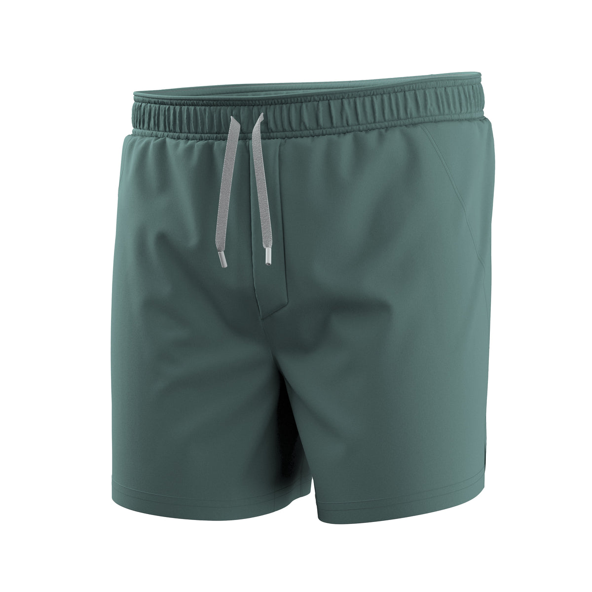 Men's Active Lined 5" Short Dusty Teal - ver - 4