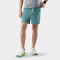 Men's Active Lined 5" Short Dusty Teal - ver - 1