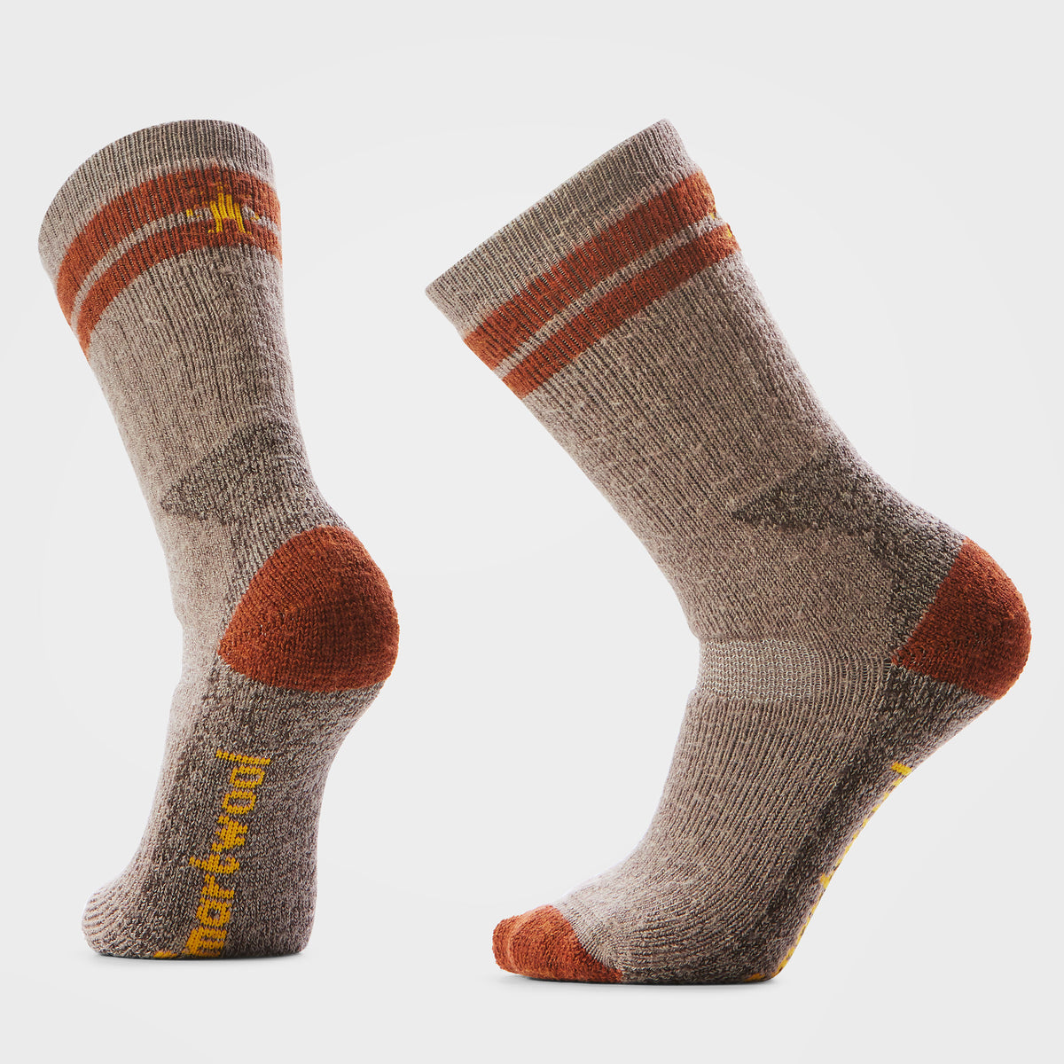 Mountaineer Tall Crew Socks Fossil - ver - 1