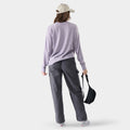 Women's Edgewood Crew Sweater Icy Lavender Heather - ver - 2