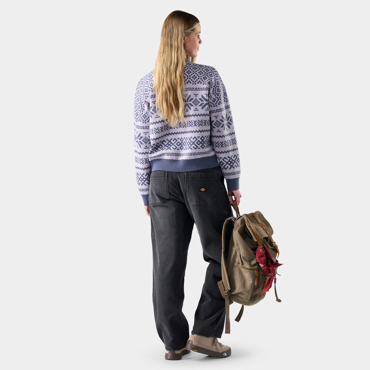 Chandail Edgewood Heritage à encolure ronde pour femmes  - voir - 2