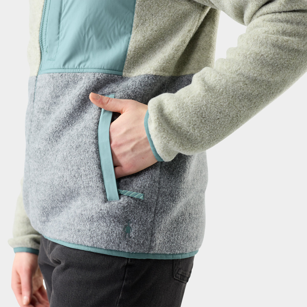 Women's Second Cut™ Fleece Jacket Green Tea - ver - 3