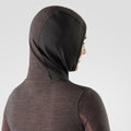 Women's Intraknit™ Thermal Merino Base Layer Hoodie Charcoal-Coral Reef - ver - 4