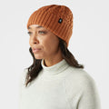 Cable Knit Beanie Terracotta - ver - 1
