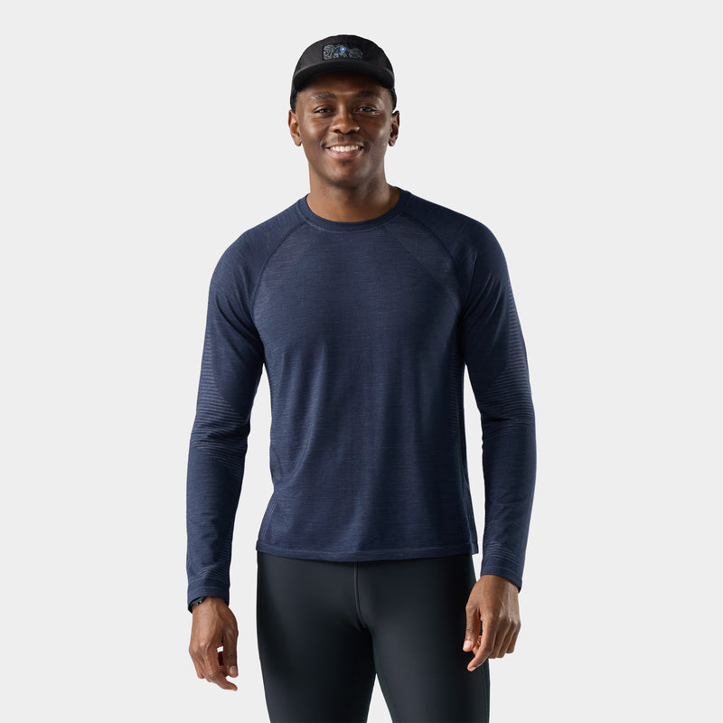 Men's Intraknit™ Seamless Long Sleeve - Deep Navy / S