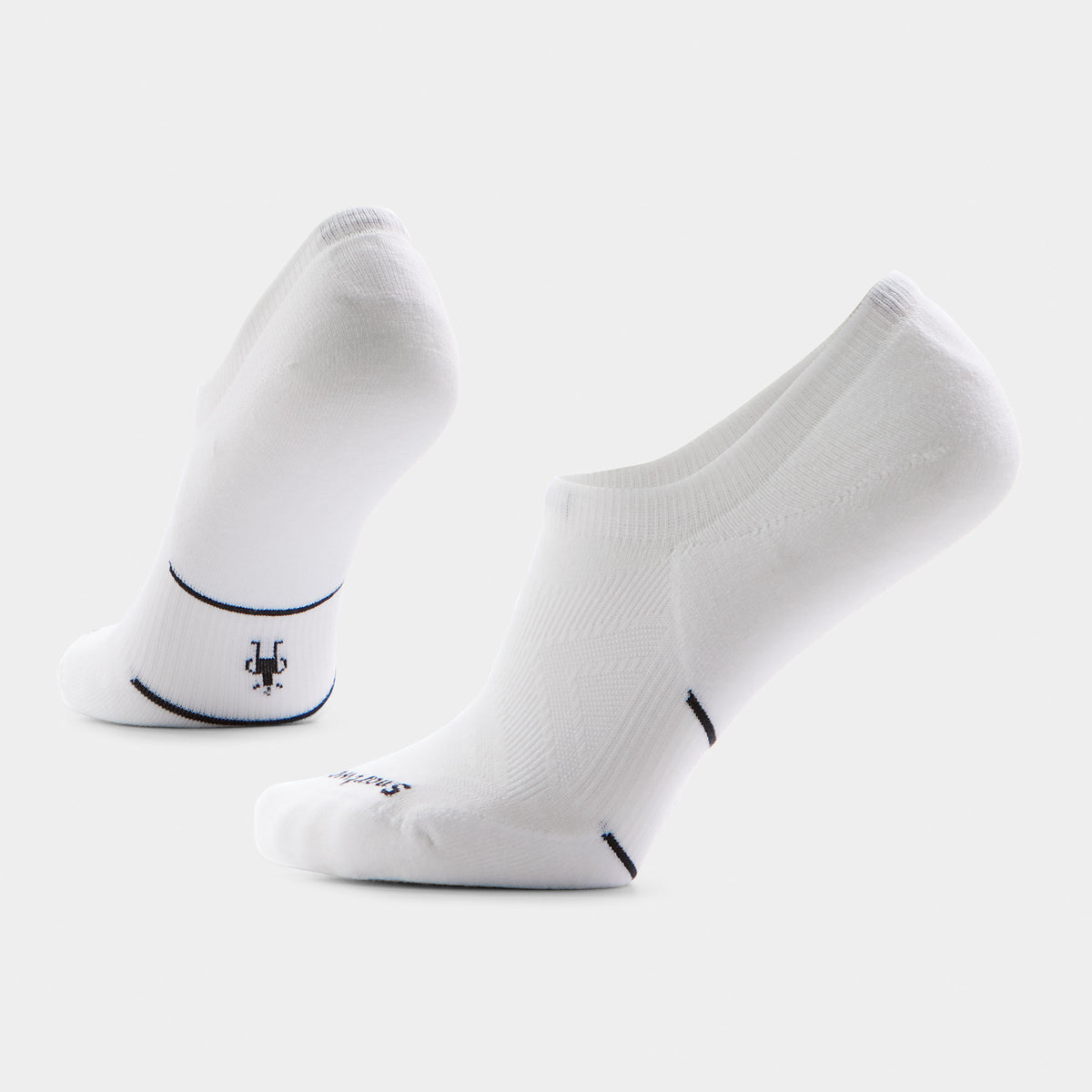 Women's Run No Show Socks White - ver - 1