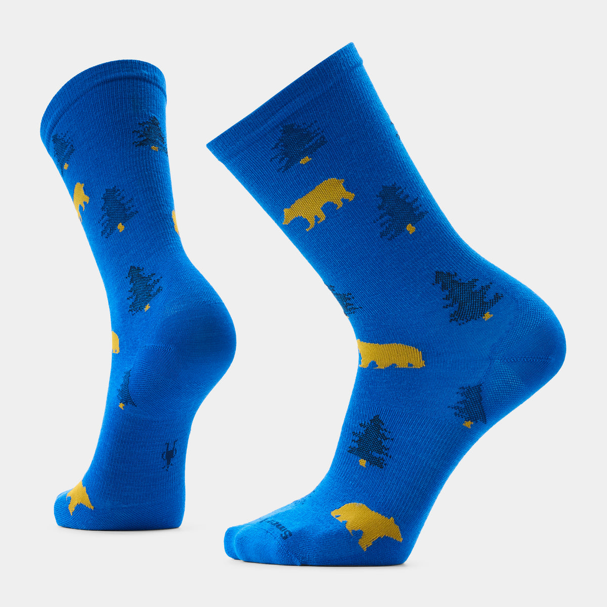 Everyday Through the Trees Crew Socks Laguna Blue - ver - 1