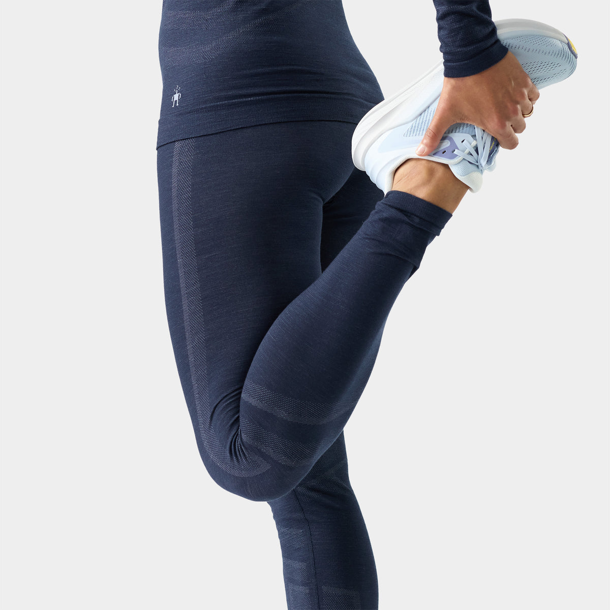 Women's Intraknit™ All-Season Merino Base Layer Bottom Deep Navy - ver - 3