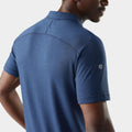 Men's Active Mesh Polo Nightfall Blue-Deep Navy - ver - 3