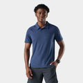 Men's Active Mesh Polo Nightfall Blue-Deep Navy - ver - 1