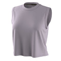 Women's Active Ultralite Crop Tank Purple Storm - ver - 3