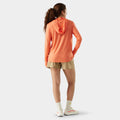 Women's Merino Sun Hoodie Coral Reef - ver - 2