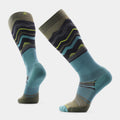 Ski Expanding Horizons Over the Calf Socks Winter Moss - ver - 1