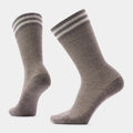 Women's Everyday Courtside Texture Tall Crew Socks Taupe - ver - 1