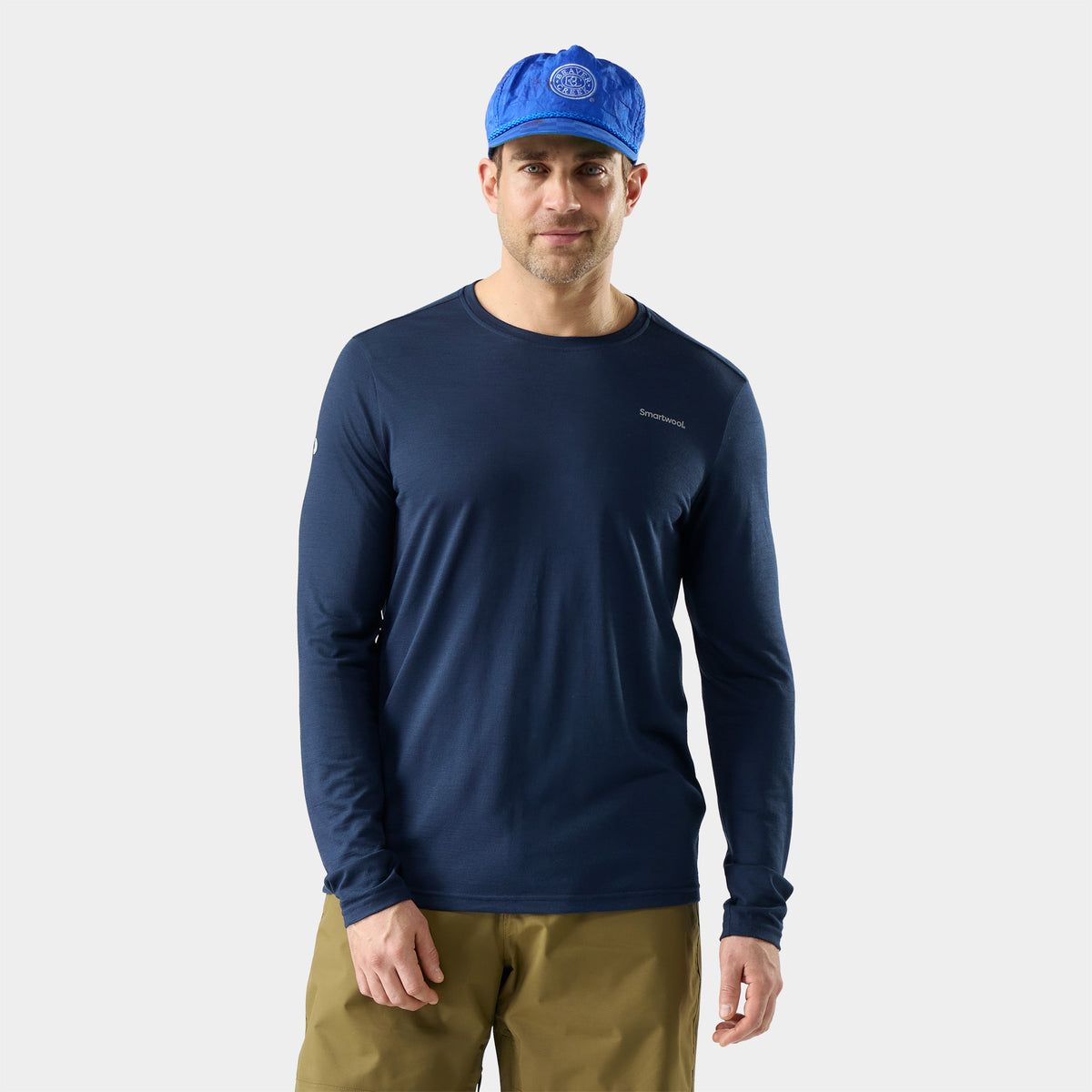 Haut imprimé à manches longues Bearly Plaid Active pour hommes  - voir - 1