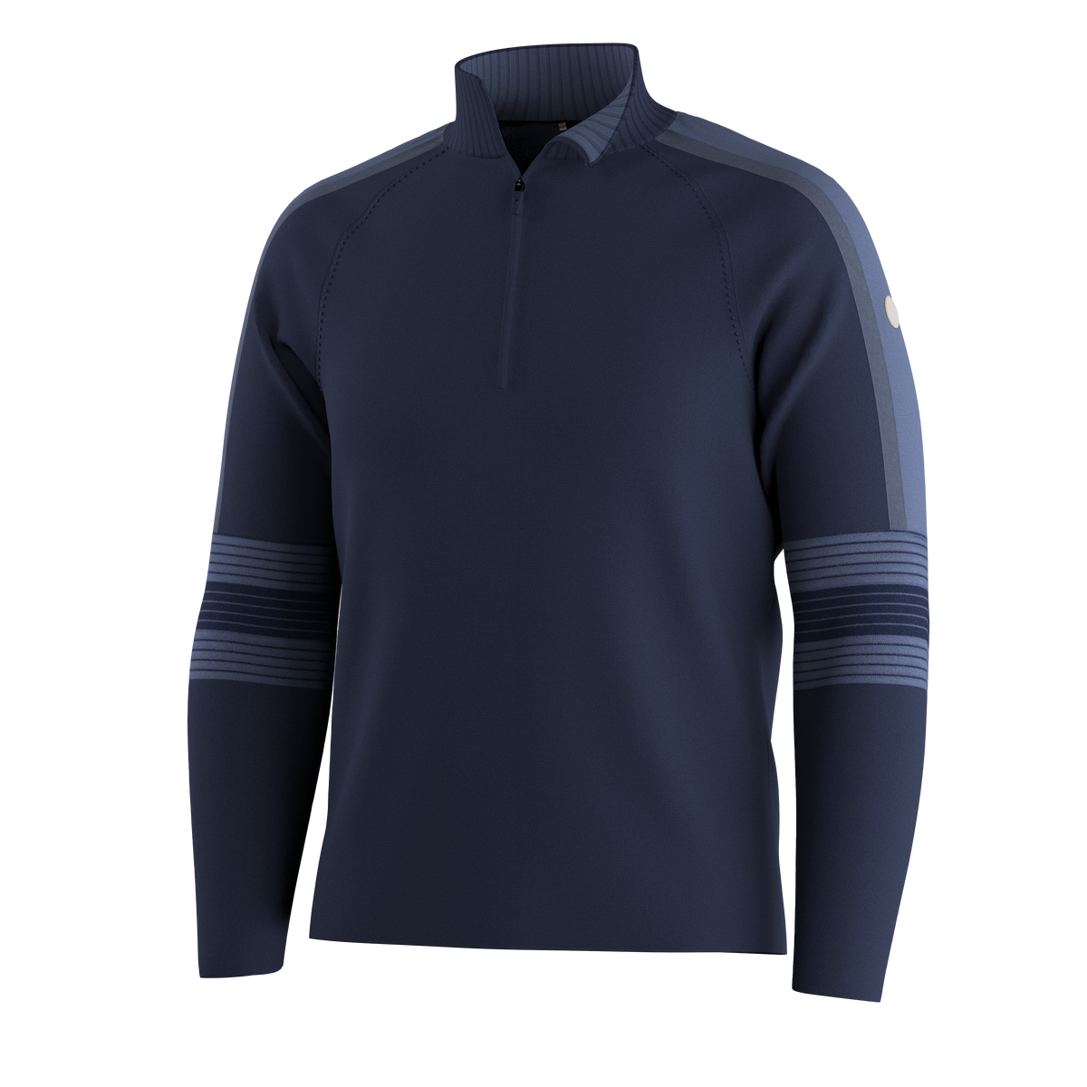 Men's Alpine 1/2 Zip Deep Navy-Nightfall Blue - ver - 3