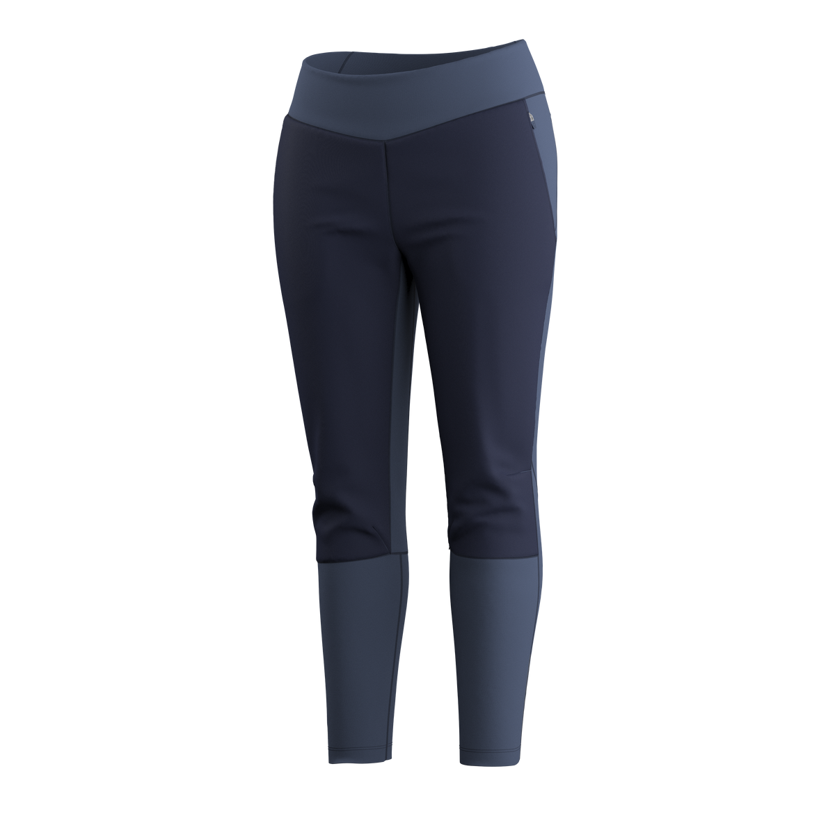 Women's Active Fleece Wind Pant Nightfall Blue-Deep Navy - ver - 6