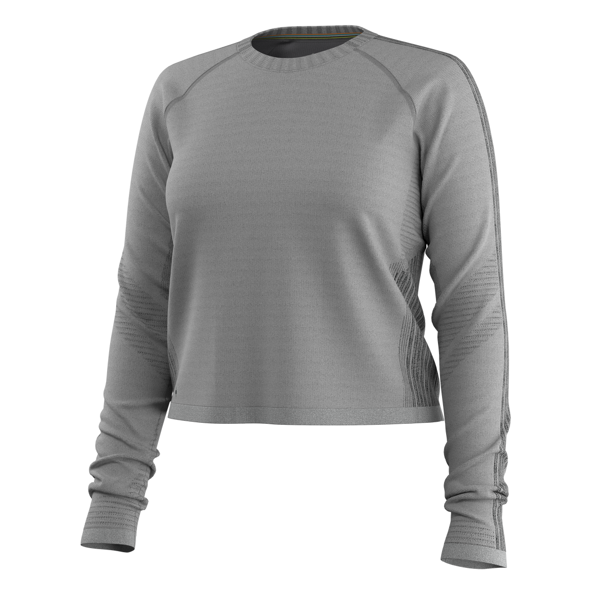 Women's Intraknit™ Seamless Long Sleeve Light Gray - ver - 4