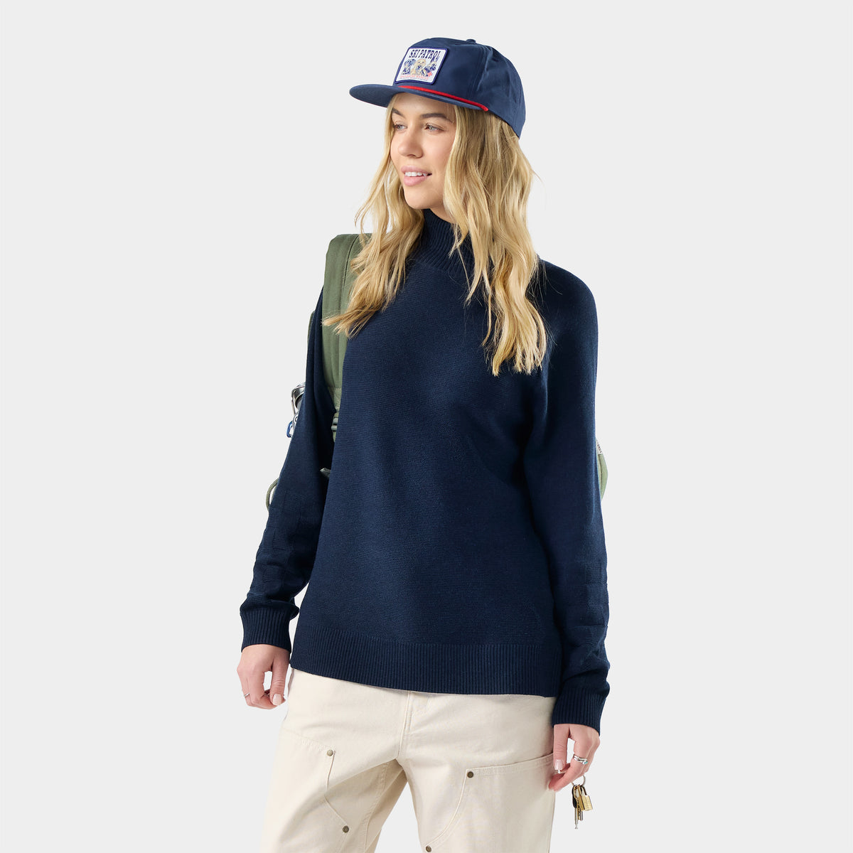 Women's Edgewood Tunic Deep Navy Heather - ver - 1