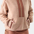 Haut en molleton Second Cut™ à demi-glissière pour femmes  - voir - 3