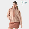 Haut en molleton Second Cut™ à demi-glissière pour femmes  - voir - 1