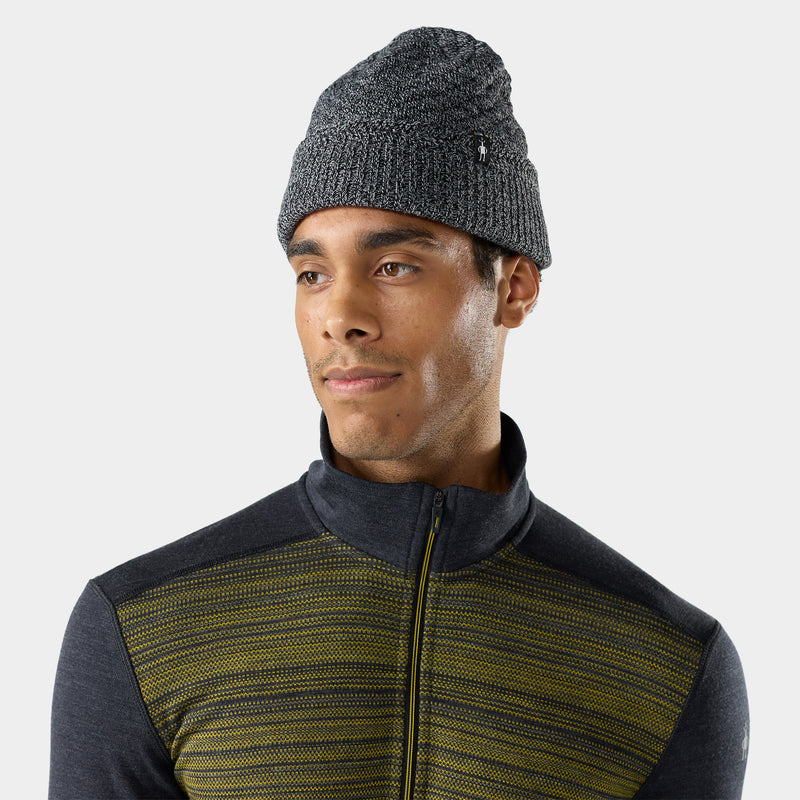 Texture Knit Beanie - Light Gray Heather / One Size