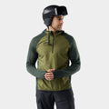 Men's Smartloft™ 1/2 Zip Hoodie Winter Moss - ver - 1