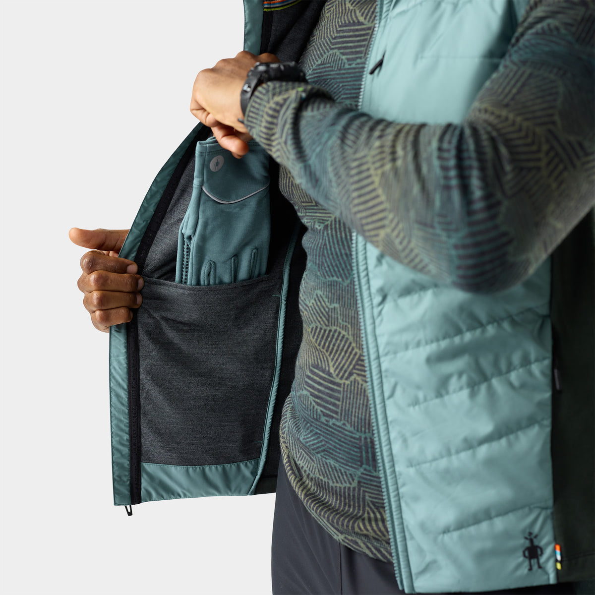 Men's Smartloft™ Vest Dusty Teal - ver - 3