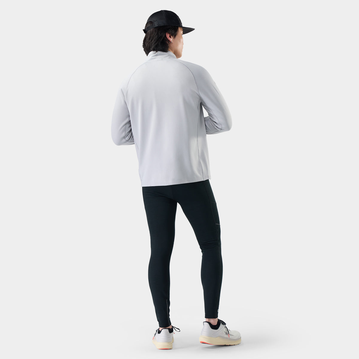 Men's Active Fleece Tight Black - ver - 2