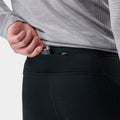 Men's Active Fleece Tight Black - ver - 4