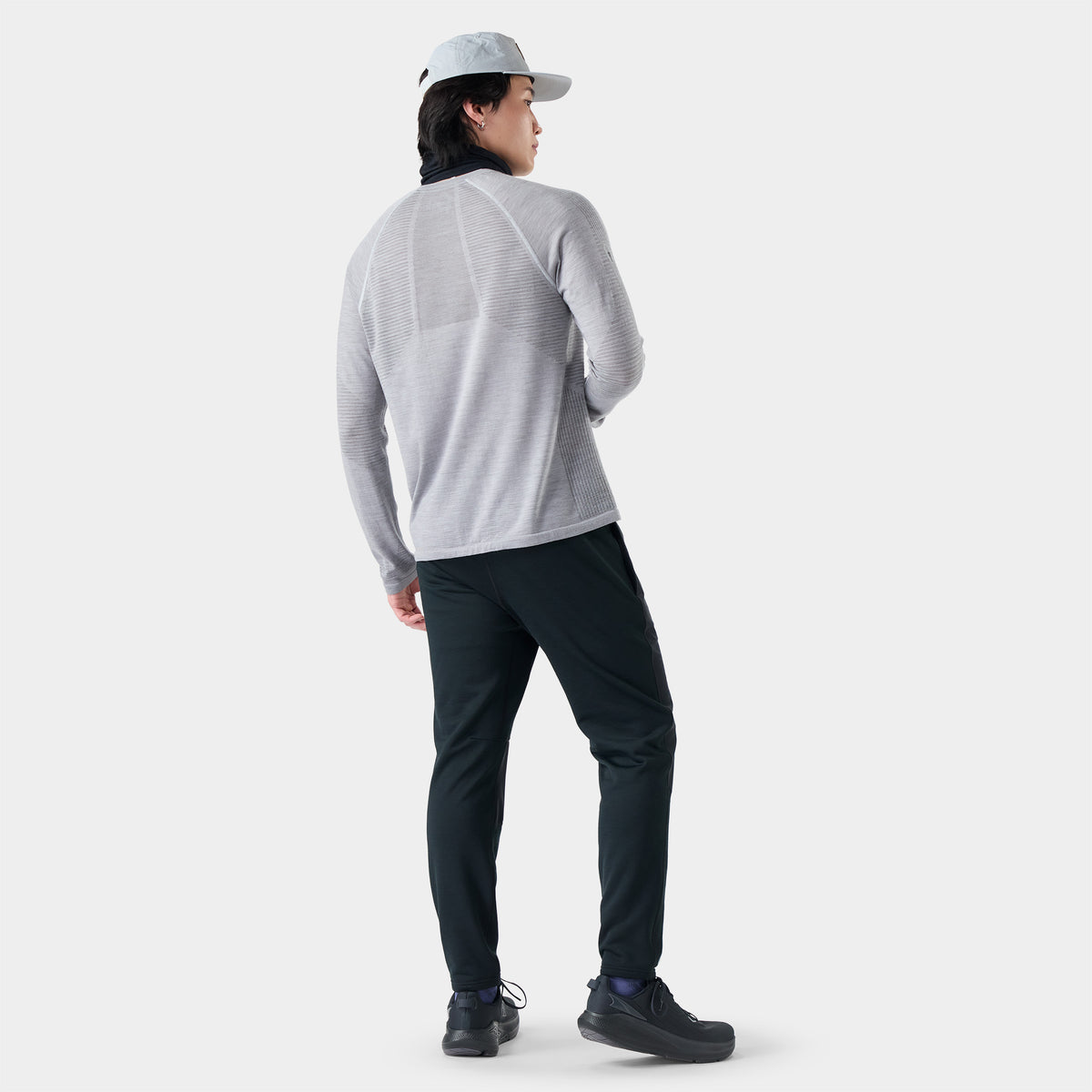 Men's Active Fleece Wind Pant Black - ver - 2