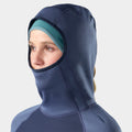 Women's Active Fleece Wind Hoodie Nightfall Blue-Deep Navy - ver - 5