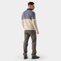 Men's Summit 1/4 Zip Sweater Oat Heather - ver - 2