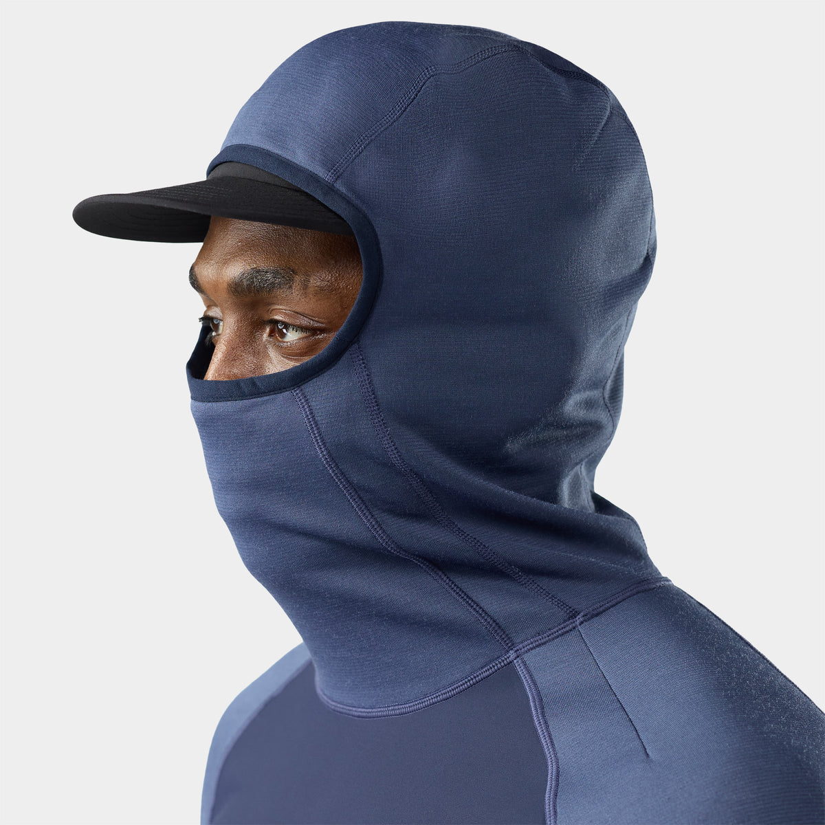 Haut à capuchon coupe-vent Active Fleece pour hommes  - voir - 3