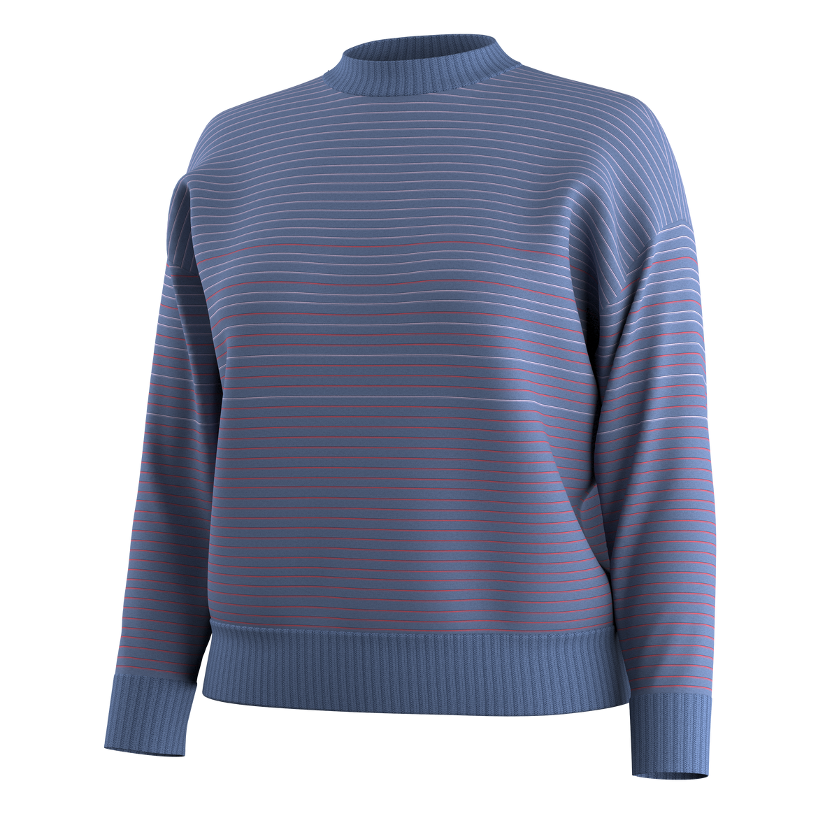 Women's Summit Crew Sweater Dusty Teal - ver - 3