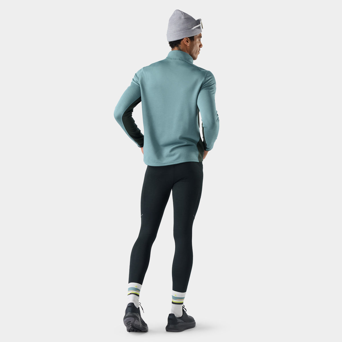 Haut à demi-glissière Active Fleece pour hommes  - voir - 2