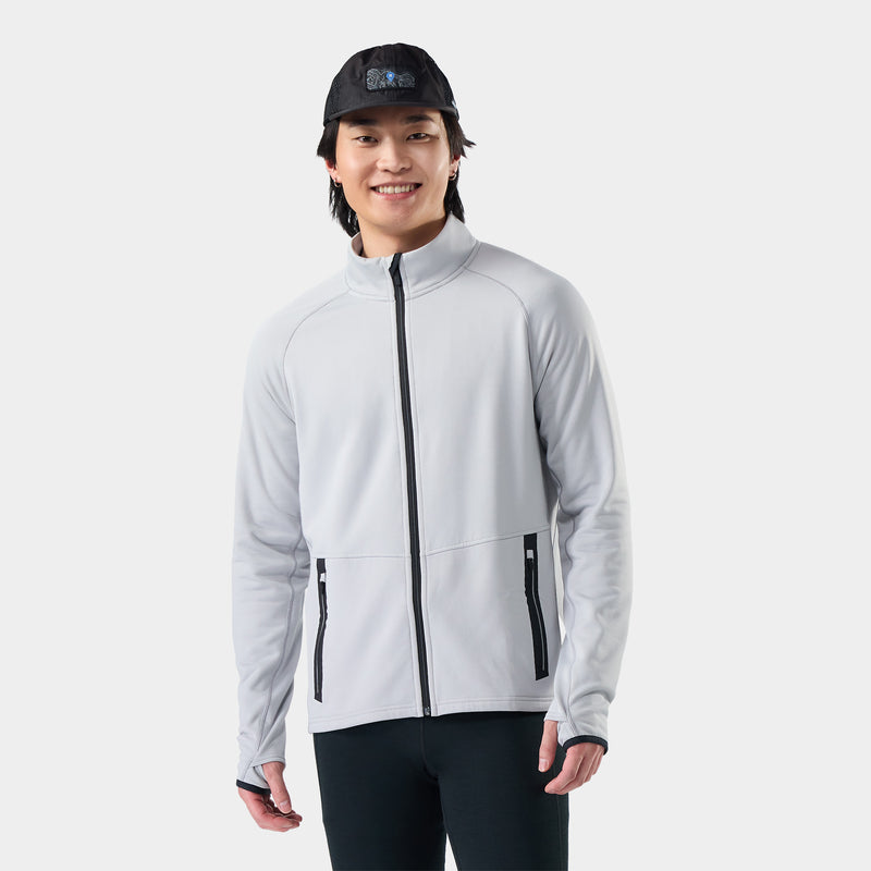 Men's Active Fleece Jacket - Storm Gray / S