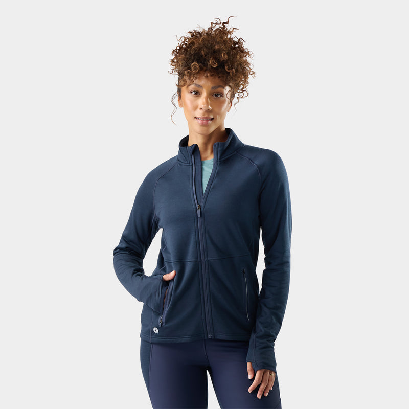 Women's Active Fleece Jacket - Deep Navy / XS