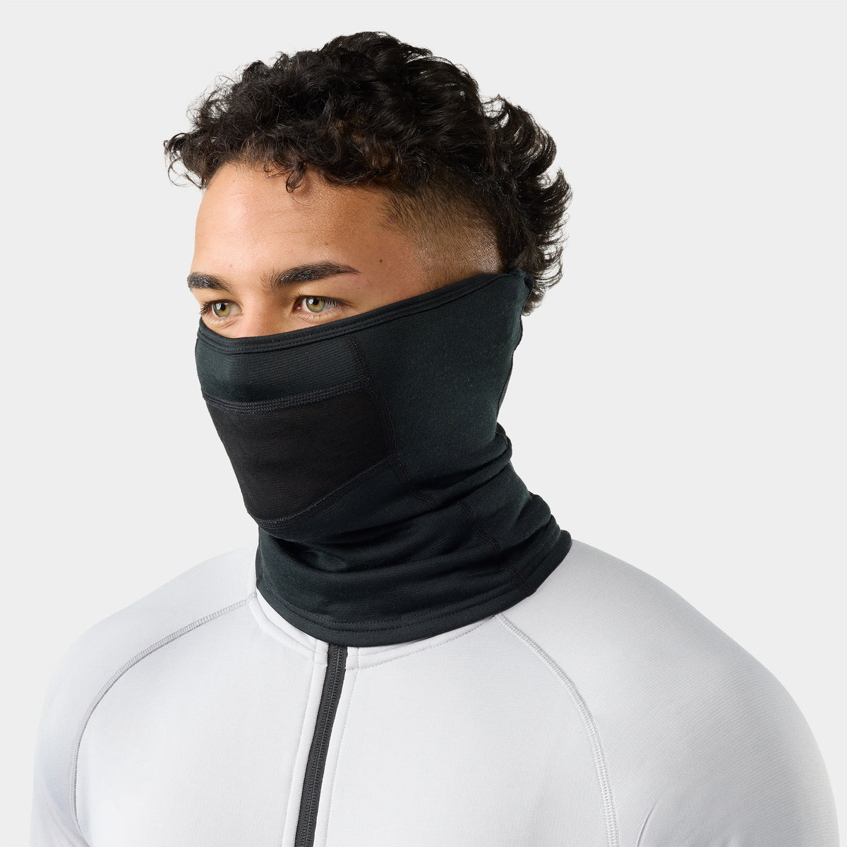 Active Fleece Hinged Balaclava Black - ver - 3