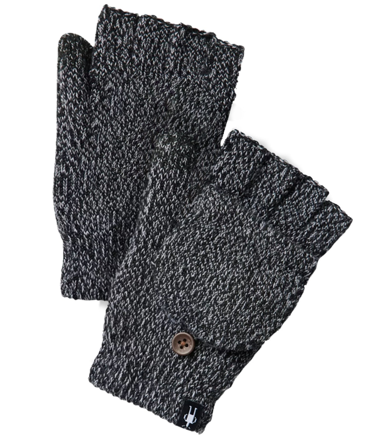 Knit Flip Mitt Black - ver - 1