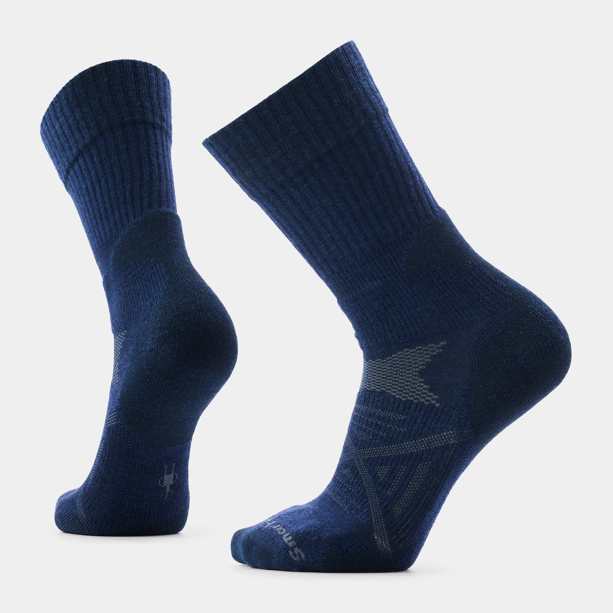 Work Tall Crew Socks Deep Navy - ver - 1