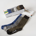 Everyday Cozy Mercantile Crew Socks Trio Gift Box Multicolor - ver - 1