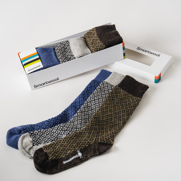 Everyday Cozy Mercantile Crew Socks Trio Gift Box