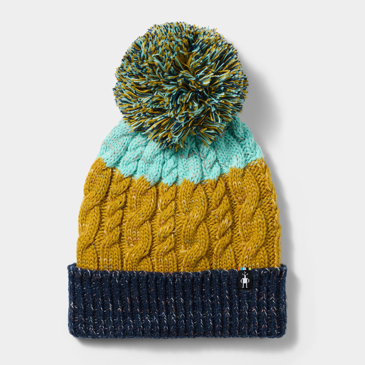 Isto Retro Beanie Bronze Olive Heather - ver - 2