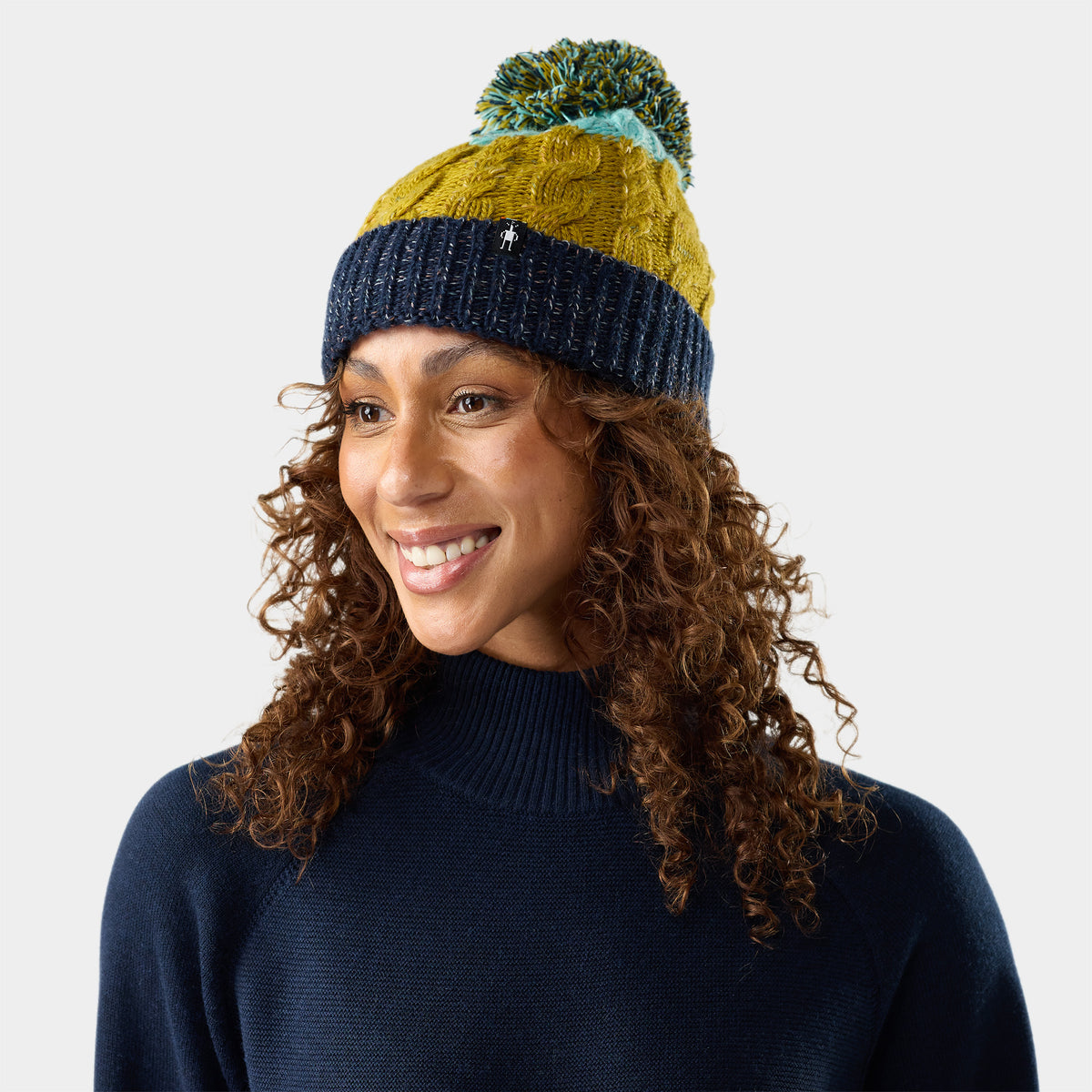 Isto Retro Beanie Bronze Olive Heather - ver - 1