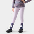 Kids' Classic Thermal Merino Base Layer Bottom Lavender Sky Heather - ver - 1